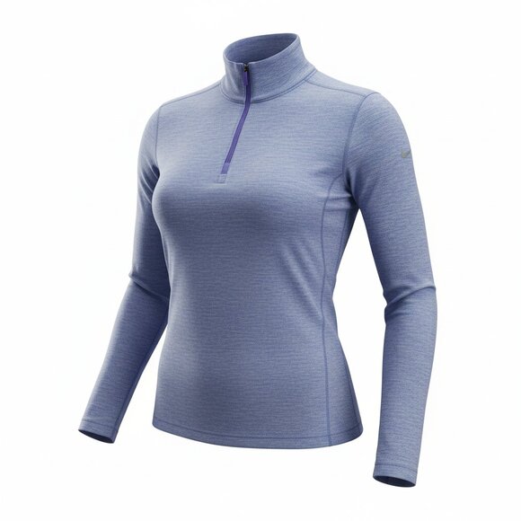 Nike Women’s Purple Quarter‑Zip Golf Jacket / Size: Small - Picture 2 of 6